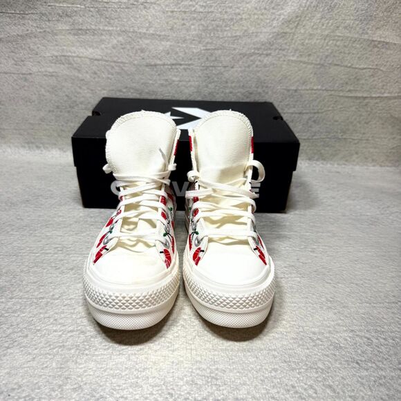 Converse Lift Festival Women's Platform Shoes Cherry Print‎ Size 6 NEW - Picture 11 of 11